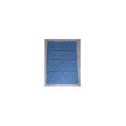 Deken diamantjes blauw